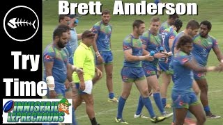 2016 Brett Anderson Tries  Innisfail Leprechauns v Cairns Brothers 2616 [upl. by Grimona]