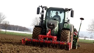 FENDT 516 VARIO  HAFER SÄEN  CASE  AMAZONE  Schlepperfahrer718 [upl. by Dacy43]