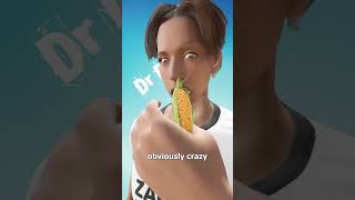 Corn Growing In Nose 👃3d animation🤯 shorts [upl. by Adriena]