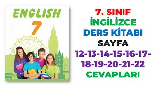 7 Sınıf İngilizce Ders Kitabı Sayfa 12 13 14 15 16 17 18 19 20 21 22 Cevapları [upl. by Cattan]