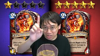 TRUMP vs REALITY ETC Edition  Rush Combo Warrior  Madness at the Darkmoon Faire  Hearthstone [upl. by Oal]