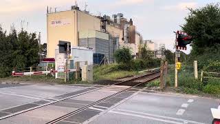 Fulbourn Level Crossing Cambridgeshire Saturday 16082023 [upl. by Drawdesemaj50]