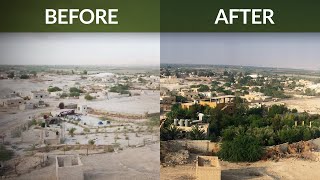 10Year Timeline of the Greening the Desert Project [upl. by Niuqaoj]