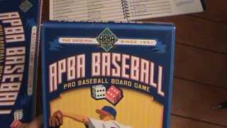 APBA Baseball How to Play [upl. by Otsirc]