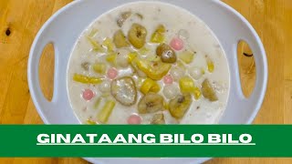 GINATAANG BILOBILO NA MAY LATIK  SAMPELOT RECIPE  Nida’s Vlogs America [upl. by Athelstan981]