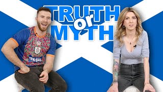 TRUTH or MYTH Scotts React to Stereotypes [upl. by Arihsat]