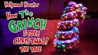 DIY Christmas Themed Tree 🎄 The Grinch Christmas Tree Idea  Whoville tree [upl. by Diann]