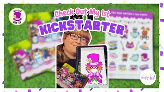 ✨ Come Check Out My First Kickstarter 🥳 Alice In Wonderland Meets My Cats 💜 Pledge Now 💜 [upl. by Aisak]