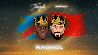 Jungeli ft DYSTINCT  Rashel Lyrics Video [upl. by Alexina]