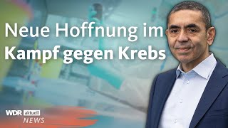 Biontech forscht an neuer Krebstherapie und meldet Erfolge  WDR Aktuelle Stunde [upl. by Keg]