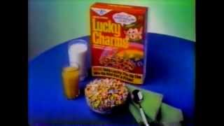 1985 Lucky Charms Cereal Commercial [upl. by Karwan]