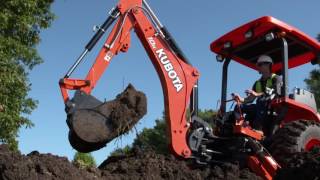 Kubota L47 Tractorloaderbackhoe [upl. by Ivan]