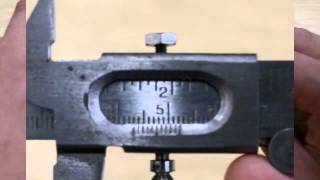 How to use vernier calipers metric [upl. by Dwain]