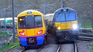 Trains at Gospel Oak incl Sleeper ECS Diverts  070423 [upl. by Allen]