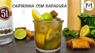 COMO FAZER CAIPIRINHA COM RAPADURA [upl. by Limak]