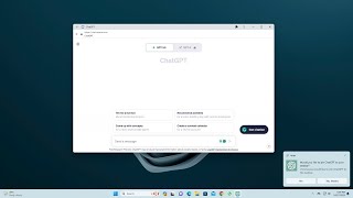 How to Install and Use ChatGPT on Windows 11 [upl. by Enelyk]