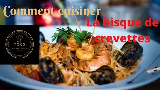 LA BISQUE DE CREVETTES 🦐 [upl. by Ahsetel]