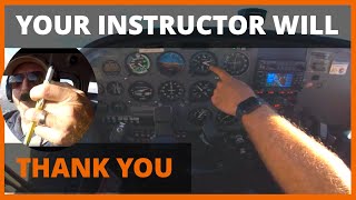 Three Basics to INSTANTLY impress your Flight Instructor [upl. by Nirej]