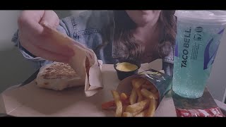 Cheezit Taco Bell Mukbang [upl. by Adolphus654]