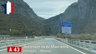 France F A43 Chambéry  Modane French Alps [upl. by Jonny229]