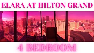 4 Bedroom at Hilton Grand Vacations Club at Elara Las Vegas [upl. by Ettegdirb909]