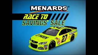 Menards Race To Savings Sale May 2013 [upl. by Erdried238]