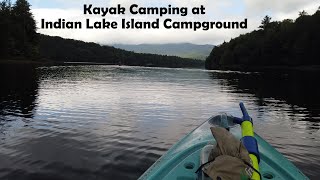 Kayak Camping at Indian Lake Island Campground [upl. by Affay992]