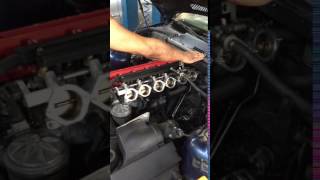 BMW E36 M3 30 Throttle Bodies Pure Sound S50B30 Einzeldrosselanlage [upl. by Ittocs]