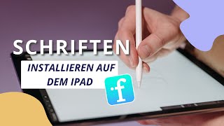 Schriften auf dem iPad installieren und in Goodnotes nutzen Tutorial iFont App [upl. by Afrika]