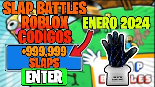 2024 🎉 ¡NUEVOS CÓDIGOS DE SLAP BATTLES ROBLOX ACTUALIZADOS Y FUNCIONANDO ENERO 2024 👏 [upl. by Lockwood]