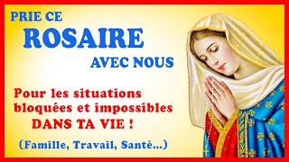 ROSAIRE  Prie avec nous 🙏 Famille Travail Santé… PÂQUES [upl. by Ivgnout]