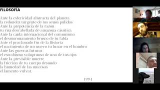 La poesía de Peri Rossi en tres ejes Grupo literario 20062021 [upl. by Aicelet]