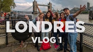 Primer día en Londres con seguidores Molaviajar VLOG1 [upl. by Hetti]