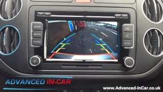 Volkswagen RCD 510 DAB with Retrofitted Reversing Camera [upl. by Eillim]