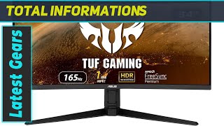 Immersive Gaming Delight ASUS TUF Gaming VG34VQL1B 34quot Curved HDR Monitor Review [upl. by Barr65]