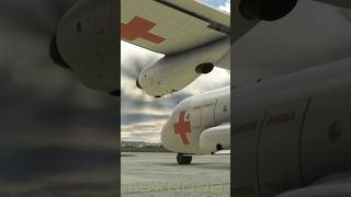 Transall C160 flightsim shorts [upl. by Kosak]