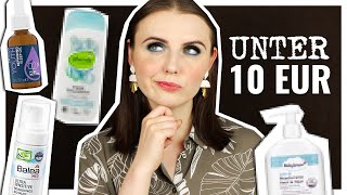 10 UNTER 10 EUR ║ BESTE Skincare Produkte aus der Drogerie  Haarpflege [upl. by Ahsya]