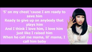 Nicki Minaj  Your Love Lyrics Video [upl. by Ylim]