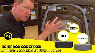 How to Fix Samsung ecobubble Washing Machine Error Code HC1 [upl. by Springer]