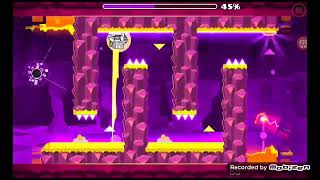 Fingerdash 100 with all coins geometrydash [upl. by Armalda]