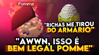 POMME REVELA O INIMAGINÁVEL PARA BADBOYHALO IRONIA  QSMP [upl. by Llenahc]