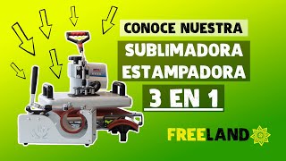 EstampadoraSublimadora 3 en 1 Freesub [upl. by Dolan]