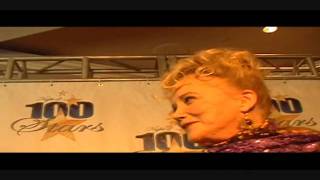 TNA GREY FROM RED CARPET DRIVE INTERVIEW SALLY KIRKLAND AT NORBY WALTERS NIGHT OF 1OO STARS [upl. by Teloiv]