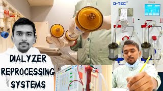 Dialyzer Reprocessing Systems। Hemo Dialysis। Dr NK BD। New Video।BSHL [upl. by Dragon]