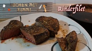 Rinderfilet richtig zubereiten [upl. by Eugenides905]