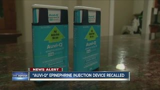 AuviQ epinephrine injection devices recalled [upl. by Valaree494]