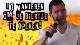 10 MANIEREN OM JE BIERTJE TE OPENEN  HetGameS [upl. by Ophelia]