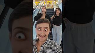 Filter prank on the escalator funny filter [upl. by Irma]