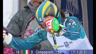 Alpine Skiing  Womens Giant Slalom  Lillehammer 1994 Winter Olympic Games [upl. by Sabsay]