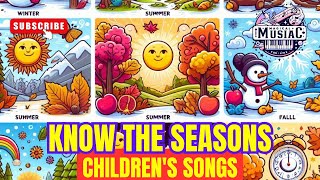 Learn About the Seasons of the Year with This Song 🌼☀️🍂❄️ Childrens Songs 🎵 Videos for Children 🌟 [upl. by Hellman]